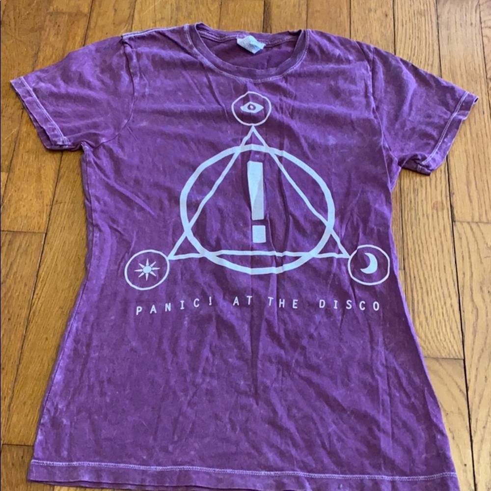 Panic! At The Disco Women's Short Sleeve Tee - Purple